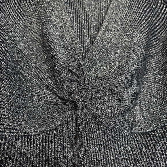 Almost Famous Women’s Stretchy Midi Long Sleeve Dress w/ Ruching in Front, Sz 2X - Picture 2 of 6